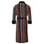 Dundee Men's Striped Dressing Gown - Back | Bown of London